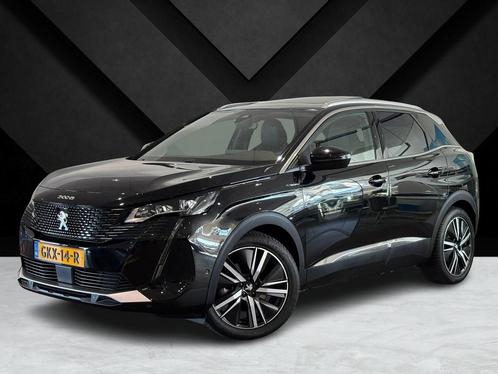 Zakelijke Lease |  Peugeot 3008 GT Pack 1.6 Turbo HYbrid4 30, Auto's, Peugeot, Dealer onderhouden, Lease, Zwart, Automaat, SUV of Terreinwagen
