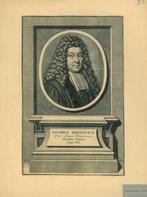 Portrait of Jakob Gronovius, Antiek en Kunst, Kunst | Etsen en Gravures