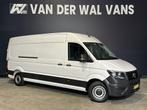 Volkswagen Crafter 2.0 TDI 140 pk L4H3 L3H2 Euro6 Airco | 2x, Stof, Gebruikt, Volkswagen, Wit