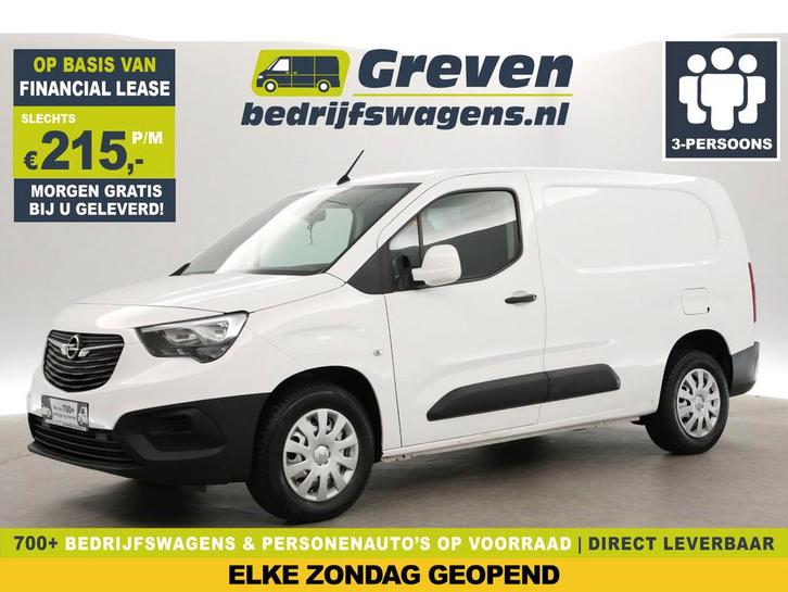 Opel Combo 1.5D L2 | 102PK | 3-Zits | Airco | Cruise |, Auto's, Bestelauto's, Te koop, Handgeschakeld, Financial lease, Diesel