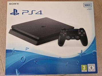 Sony - Playstation 4 (PS4) - Slim - Spelcomputer - In beschikbaar voor biedingen