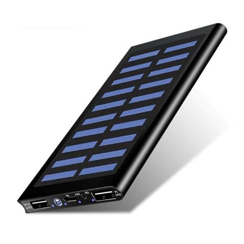 Externe 30.000mAh Solar Charger Powerbank Zonnepaneel, Telecommunicatie, Powerbanks, Nieuw, Verzenden