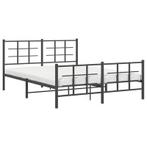 VidaXL bedframe, zwart metaal, 160 x 200 cm, Ophalen, Nieuw