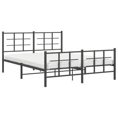 VidaXL bedframe, zwart metaal, 160 x 200 cm, Diversen, Overige Diversen, Ophalen