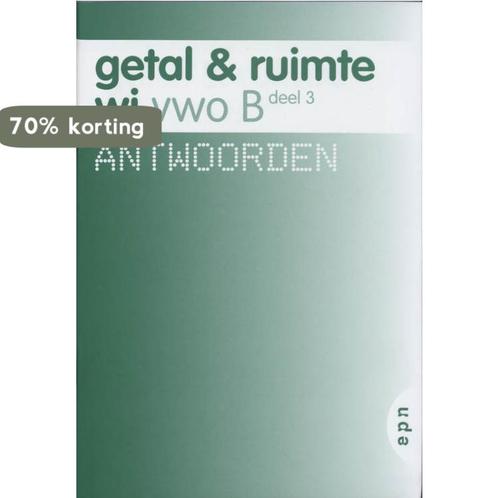 Getal en Ruimte Vwo B deel 3 Antwoorden 9789011098954, Boeken, Schoolboeken, Gelezen, Verzenden