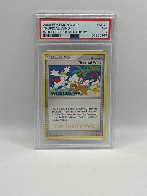 Pokémon - 1 Graded card - world championship tropical wind, Hobby en Vrije tijd, Verzamelkaartspellen | Pokémon