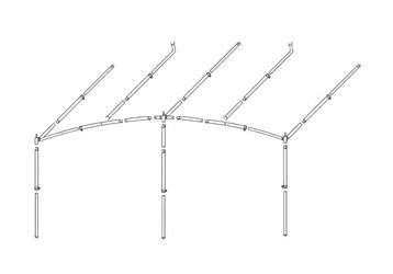 Dorema Frame Aluminium 25mm Octavia Luifel beschikbaar voor biedingen