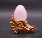 - Ei - Magische Steensoorten op Brons Finish Metalen Dier, Antiek en Kunst