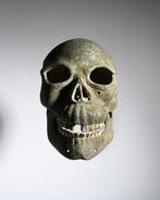 sculptuur - Bronzen kop/schedel van Ife - Nigeria, Antiek en Kunst