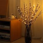 Kerst wilgentakken set - 20 LEDs - Warm wit, Nieuw, Ophalen of Verzenden