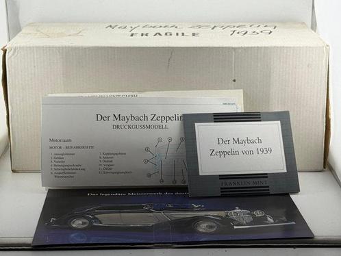 Franklin Mint 1:24 - Modelauto - Maybach Zeppelin, Hobby en Vrije tijd, Modelauto's | 1:5 tot 1:12
