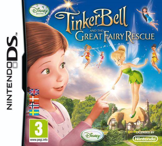 Tinkerbell And The Great Fairy Rescue-Standaard (NDS), Spelcomputers en Games, Games | Nintendo DS, Zo goed als nieuw, Ophalen of Verzenden