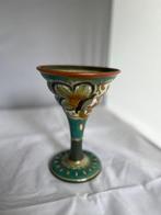 Gouda Holland - Vaas - Aardewerk, Glazuur - decor Trudy -