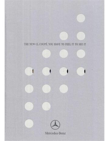 1999 MERCEDES BENZ CL KLASSE BROCHURE ENGELS beschikbaar voor biedingen