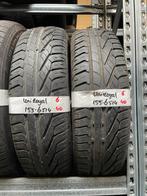 155-65-14 Uniroyal Zomerbanden 6mm Incl Montage 155 65 14, Auto-onderdelen, Banden en Velgen, Ophalen, 14 inch, Gebruikt, 155 mm