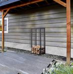 Houtopslag | Brandhoutrek | Haardhoutrek | 50x25x100 | Staal, Tuin en Terras, Verzenden