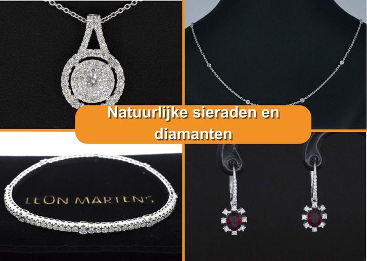 NU op de veiling: Natuurlijke sieraden en diamanten, Sieraden, Tassen en Uiterlijk, Antieke sieraden