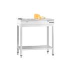 GGM Gastro | RVS werktafel PREMIUM - 600x600mm - met |, Huis en Inrichting, Verzenden, Nieuw