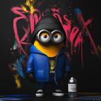 Urban3DArt (1971) - Graffeur Minion Collage Limited Edition