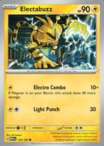 Electabuzz 125/165 holo pokemon 151, Ophalen of Verzenden, Nieuw, Losse kaart, Foil