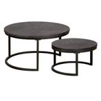 Viola Coffeetable Round Set of 2 - salontafel, Huis en Inrichting, Tafels | Salontafels, Nieuw, Overige materialen