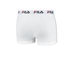 Fila - Man Boxer Elastic Band 2-pack - Wit - Heren - maat, Verzenden, Nieuw