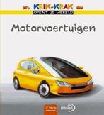 Motorvoertuigen / Krik-Krak opent je wereld 9789059540347, Boeken, Verzenden, Gelezen