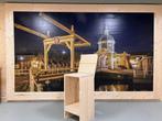Luxe Steigerhouten Barkruk Met Rugleuning, Huis en Inrichting, Barren, Ophalen of Verzenden, Nieuw, Inclusief barstoelen