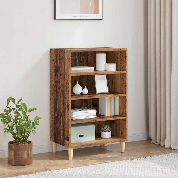 vidaXL Dressoir Oudhout 57 x 35 x 89.5 cm Bewerkt hout, Huis en Inrichting, Kasten | Dressoirs, Nieuw, Minder dan 50 cm, Overige houtsoorten