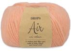 DROPS Air Uni Colour - 54 zoete abrikoos - Wol Garen, Hobby en Vrije tijd, Breien en Haken, Ophalen of Verzenden, Nieuw