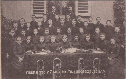 NEERBOSCH - Zang en Muziekgezelschap, Verzamelen, Ansichtkaarten | Nederland, Verzenden