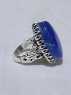 Zonder Minimumprijs - Ring Zilver Lapis lazuli, Sieraden, Tassen en Uiterlijk, Ringen, Nieuw