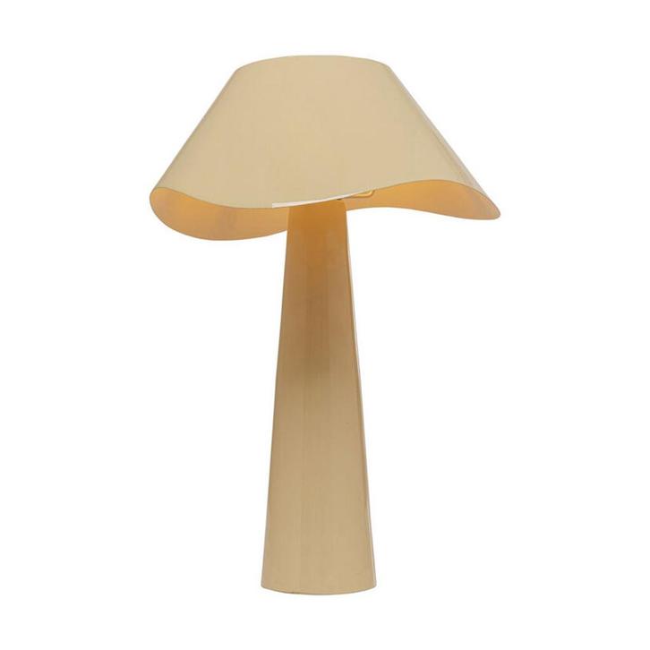 *WOONWINKEL* Kare Design Cloudy Round Beige Tafellamp Organi, Huis en Inrichting, Lampen | Tafellampen, Nieuw, Verzenden