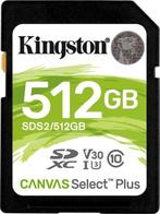 Kingston Canvas Select Plus - Flashgeheugenkaart - 512 GB -, Verzenden, Nieuw