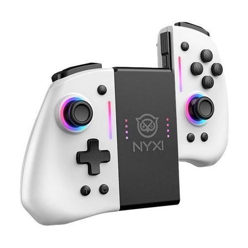 NYXI Hyperion Wireless Split Pad Controller - Wit - Nintendo, Spelcomputers en Games, Spelcomputers | Overige, Zo goed als nieuw