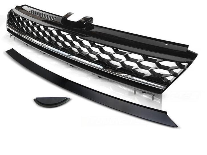 Grill voor VW Golf 7 13-17 - r-style - chroom, Auto-onderdelen, Carrosserie en Plaatwerk, Nieuw, Ophalen of Verzenden