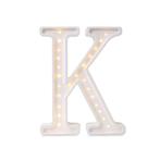 Houten letter lamp K – handgemaakt en sfeervolle verlicht., Kinderen en Baby's, Kinderkamer | Inrichting en Decoratie, Ophalen of Verzenden
