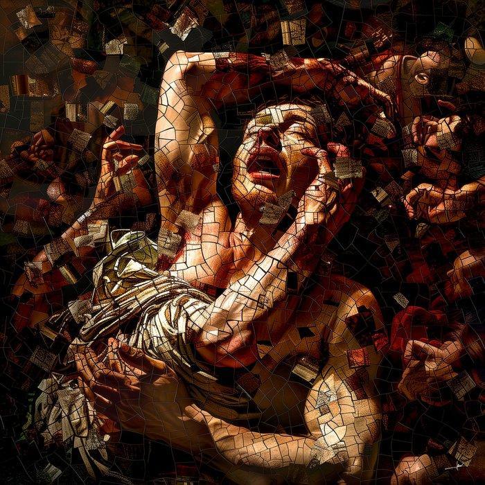 David Law - Eternal Icons - Caravaggio, Antiek en Kunst, Kunst | Designobjecten