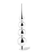 HEMA Piek 6.5x32cm glas zilver, Diversen, Kerst, Verzenden, Nieuw