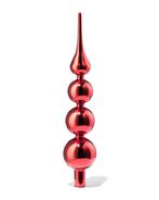 HEMA Piek 6.5x32cm glas bordeaux, Diversen, Kerst, Verzenden, Nieuw