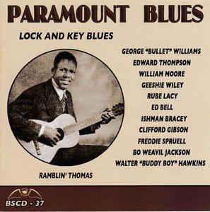 cd - Various - Paramount Blues: Lock and Key Blues, Cd's en Dvd's, Cd's | Overige Cd's, Zo goed als nieuw, Verzenden