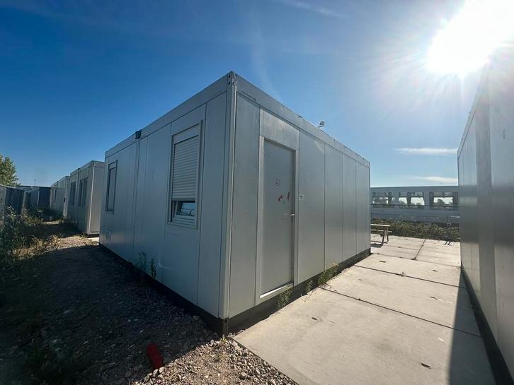 6x6 kantoor unit - open ruimte - kantoorcontainer 36m2 [TIP}, Doe-het-zelf en Verbouw, Bouwketen en Schaftketen, Gebruikt