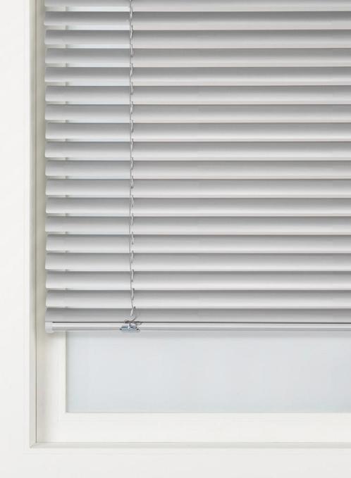 HEMA Jaloezie aluminium zijdeglans lichtgrijs, Huis en Inrichting, Woonaccessoires | Overige, Nieuw, Verzenden