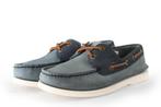 Timberland Bootschoenen in maat 41½ Blauw | 10% extra, Timberland, Zo goed als nieuw, Verzenden, Blauw