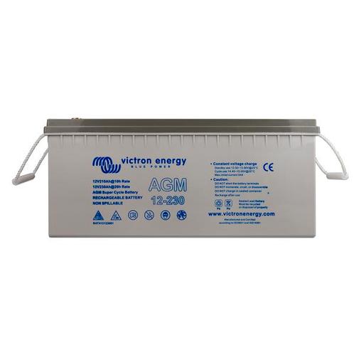 12V/230Ah AGM Super Cyclus Batt. (M8), Watersport en Boten, Bootonderdelen, Motor en Techniek, Nieuw, Zeilboot of Motorboot, Ophalen of Verzenden