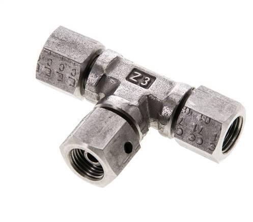 T-koppeling G1/8 Binnendraad RVS Hydrauliek 400bar, Doe-het-zelf en Verbouw, Overige Doe-het-zelf en Verbouw, Nieuw, Verzenden