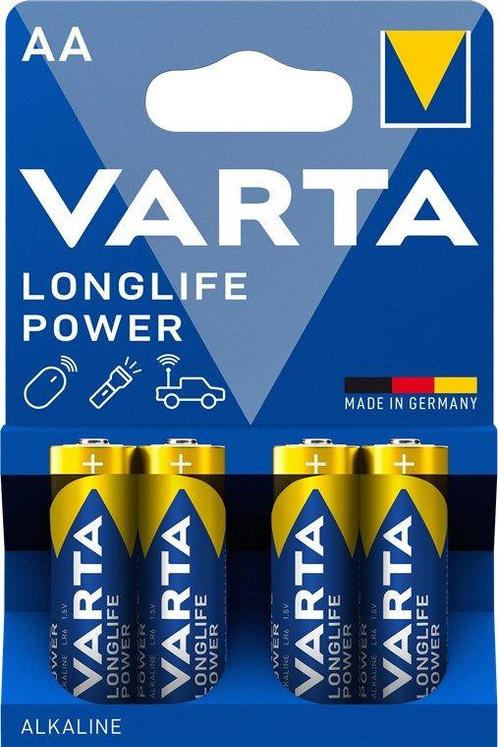 VARTA AA batterijen - LR6 - 4 stuks, Audio, Tv en Foto, Fotografie | Accu's en Batterijen, Verzenden