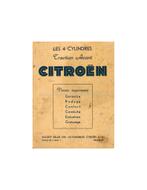1951 CITROËN TRACTION AVANT INSTRUCTIEBOEKJE FRANS, Auto diversen, Handleidingen en Instructieboekjes