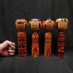 Prachtig design Sosaku Kokeshi  / kokeshi pop - Hout