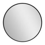 [en.casa] Spiegel Modugno hangend rond Ø60cm zwart, Huis en Inrichting, Woonaccessoires | Spiegels, Verzenden, Nieuw
